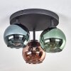 Belp Ceiling Light black, 3-light sources