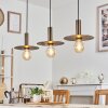 Faido Pendant Light black, 3-light sources