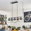 Belp Pendant Light black, 5-light sources