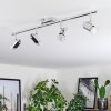 Grafberg Ceiling Light chrome, 4-light sources
