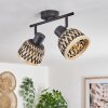 Barayn Ceiling Light black, 2-light sources