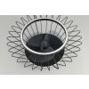 Reality KARLSBORG ceiling fan LED black, 1-light source, Remote control