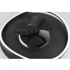Reality SORTLAND ceiling fan LED black, 1-light source, Remote control