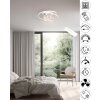 Reality UMEA ceiling fan LED white, 1-light source, Remote control