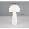 Reality FUNGO Table lamp LED white, 1-light source