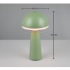 Reality FUNGO Table lamp LED green, 1-light source