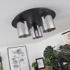 KLEMTOO Ceiling Light black, 3-light sources