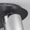 KLEMTOO Ceiling Light black, 3-light sources