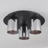 KLEMTOO Ceiling Light black, 3-light sources