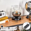 Koyoto table lamp 15 cm clear, Smoke-coloured, 1-light source