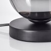 Koyoto table lamp 15 cm clear, Smoke-coloured, 1-light source