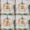 Ripoll hanging light Amber, clear, 3-light sources
