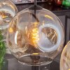 Ripoll hanging light Amber, clear, 3-light sources