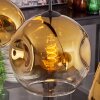 Ripoll hanging light gold, clear, 3-light sources