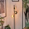 Remaisnil floor lamp Amber, Smoke-coloured, 3-light sources