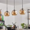 Ripoll hanging light Amber, 3-light sources