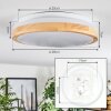 Sofo ceiling light LED white, 1-light source