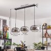 Apedo hanging light black, 3-light sources