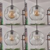 Ripoll hanging light black, 3-light sources