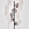Gastor floor lamp 33 cm black, 5-light sources