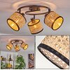 Ramila ceiling light black, 3-light sources
