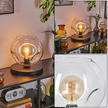 Ripoll table lamp black, 1-light source