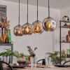 Ripoll pendant light black, 4-light sources