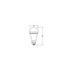 Osram lights E27 LED 8 Watt warm white 806 Lumen