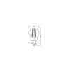 Osram lights E27 LED 8.2 Watt warm white dimmable 1521 Lumen