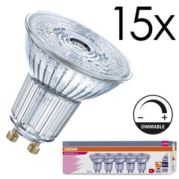GU10 LED 3.4 Watt warm white dimmable 230 Lumen