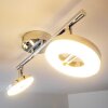 Paris ceiling spotlight LED chrome, 2-light sources