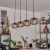Oravi pendant light black, 4-light sources