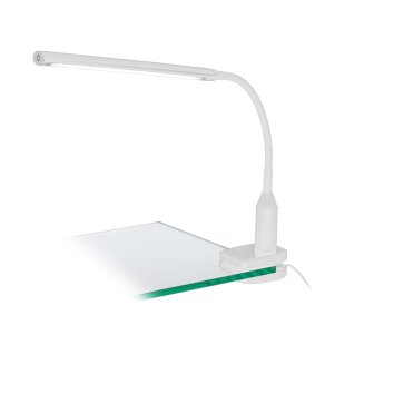Eglo LAROA clamp-on light LED white, 1-light source