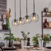 Ripoll pendant light black, 4-light sources