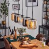 Lauden pendant light black, 5-light sources