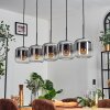 Lauden pendant light black, 5-light sources