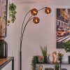 Koyoto floor lamp black, 3-light sources
