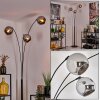 Koyoto floor lamp black, 3-light sources