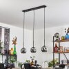 Ripoll pendant light Smoke-coloured, 3-light sources