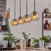Ripoll pendant light Amber, 4-light sources