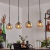 Ripoll pendant light Amber, 4-light sources
