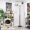 Gastor floor lamp Amber, clear, Smoke-coloured, 3-light sources