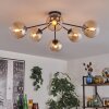 Gastor ceiling light 74 cm Amber, 6-light sources