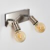 LAGUNITA Wall Light matt nickel, 2-light sources