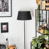 Bassagoda floor lamp black, white, 1-light source