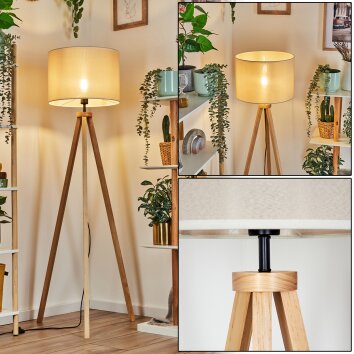 Bassagoda floor lamp Ecru, 1-light source