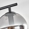 Gastor ceiling light Smoke-coloured, 4-light sources