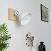 SVANFOLK Wall Light brown, white, 1-light source