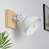 SVANFOLK Wall Light brown, white, 1-light source