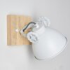 SVANFOLK Wall Light brown, white, 1-light source